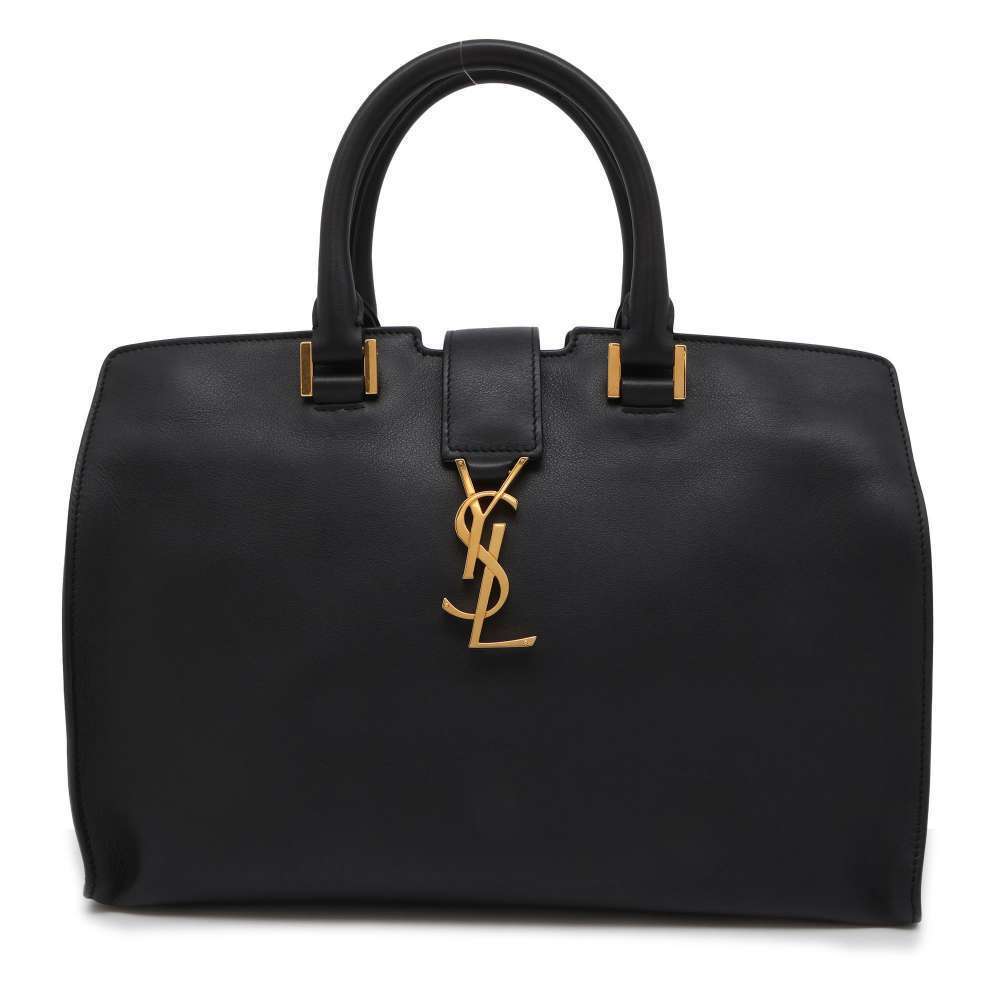 Saint Laurent Paris handbag Monogram Cabas shoulder bag black